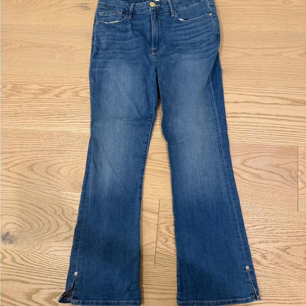Frame Denim Wide Leg Jeans
